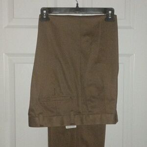 Dark Tan Dress Pants 34x36